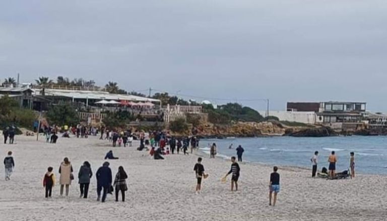 شاطئ قليبية في تونس