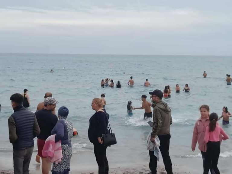 شاطئ قليبية في تونس