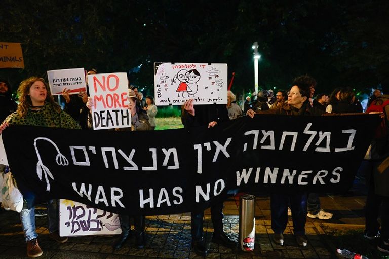 مظاهرات معارضة لنتنياهو في إسرائيل - رويترز مظاهرات معارضة لنتنياهو في إسرائيل - رويترز