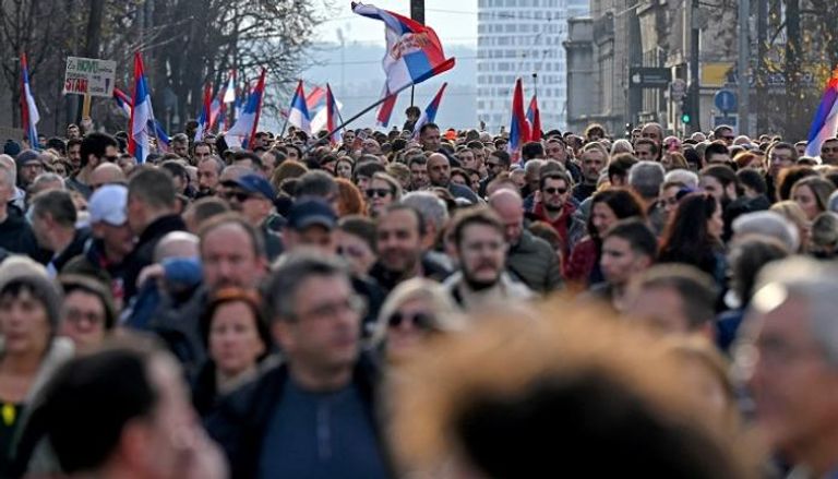 مظاهرات للمعارضة في صربيا - أ.ف.ب