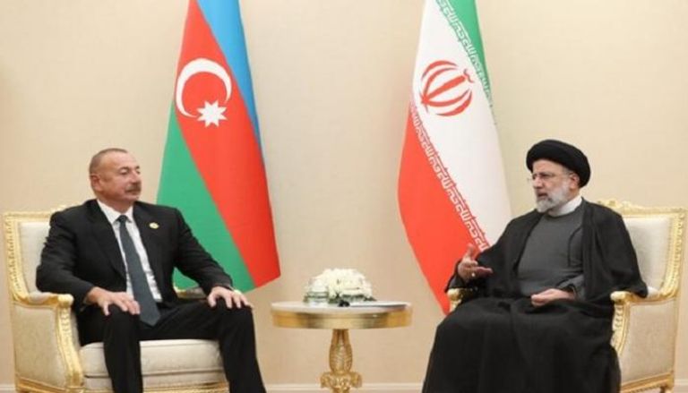رئيسا إيران وأذربيجان في لقاء سابق