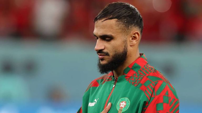سفيان بوفال منتخب المغرب - كأس العالم 2022