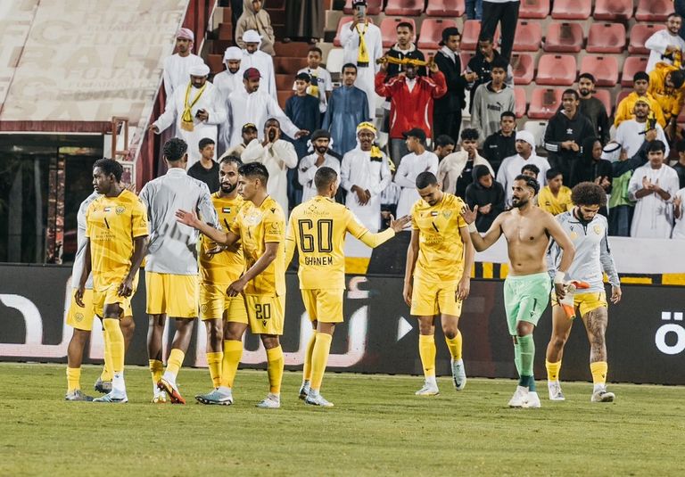 الوصل في كأس رئيس دولة الإمارات فريق العين الإماراتي