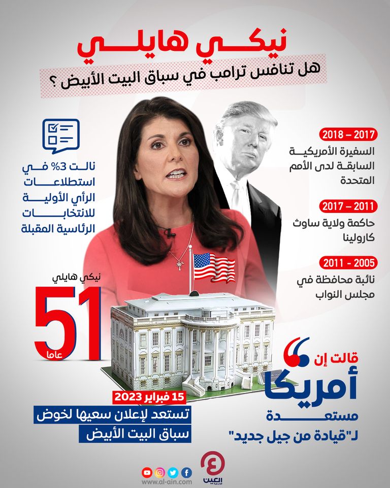 نيكي هايلي وترامب