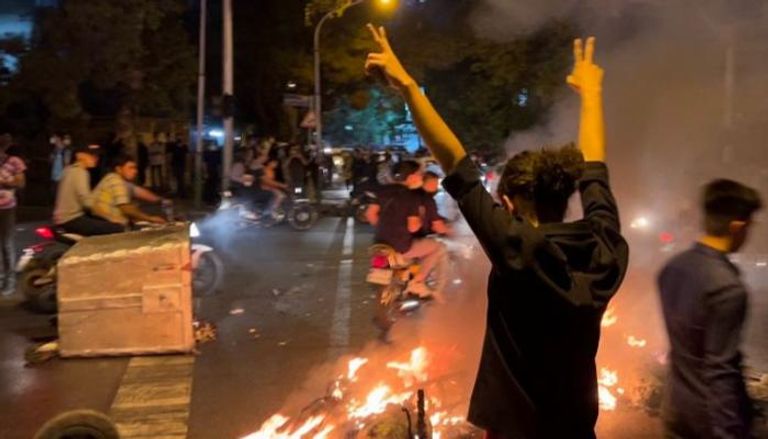 احتجاجات ليلية في إيران - أرشيفية