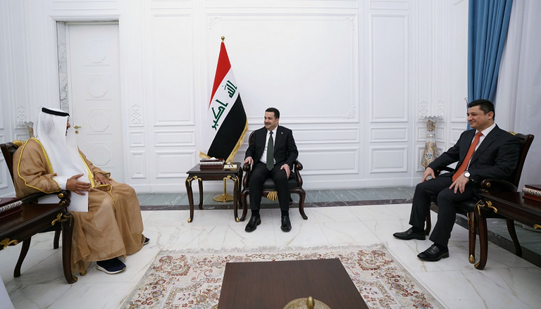 السوداني يستقبل وزير العدل بدولة الإمارات عبدالله بن سلطان النعيمي