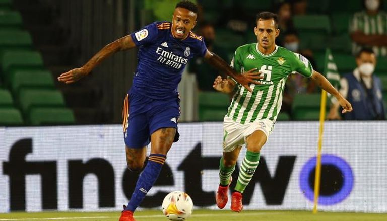 إيدير ميليتاو مدافع ريال مدريد فريق ريال مدريد