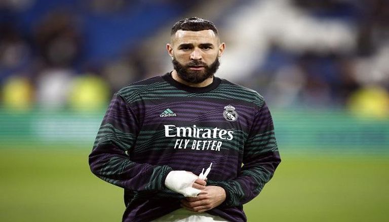كريم بنزيما قائد ريال مدريد فريق ريال مدريد