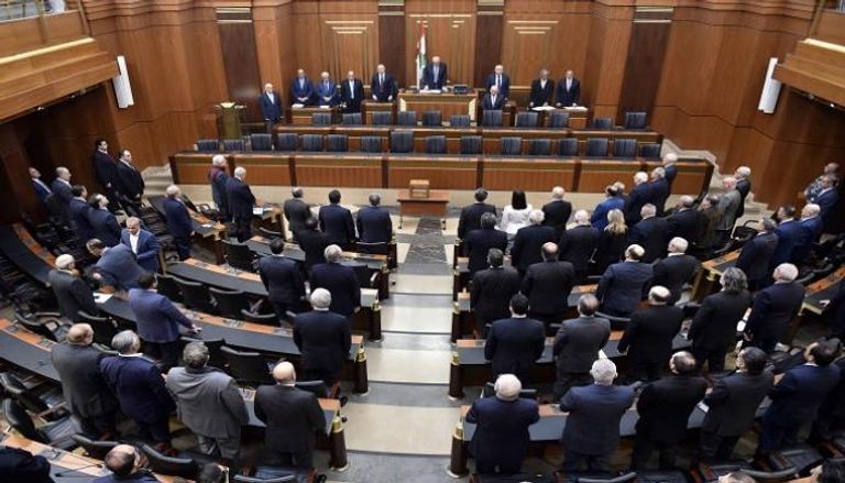 اجتماع سابق لمجلس النواب اللبناني لاختيار رئيس