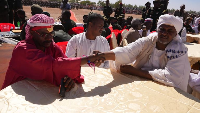 جانب من حفل عقد القران