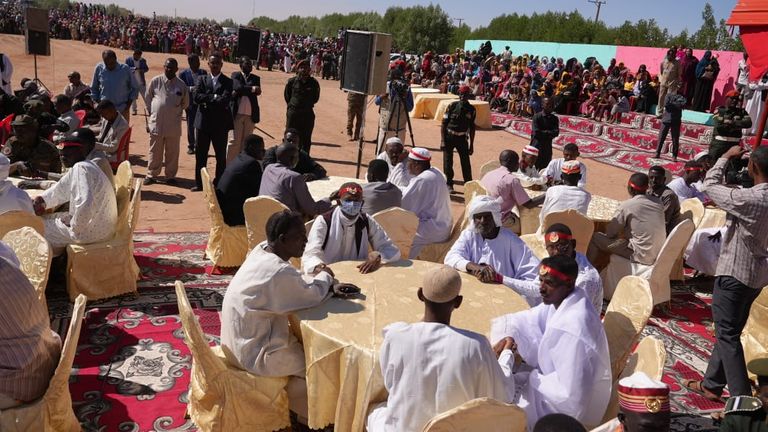 جانب من حفل عقد القران