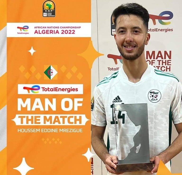 حسام الدين ميرازيق منتخب الجزائر للمحليين