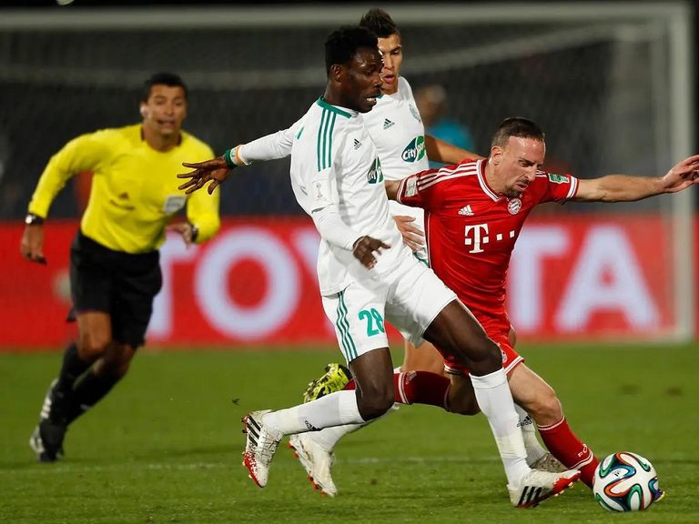 من مباراة الرجاء وبايرن ميونخ في نهائي كأس العالم للأندية 2013