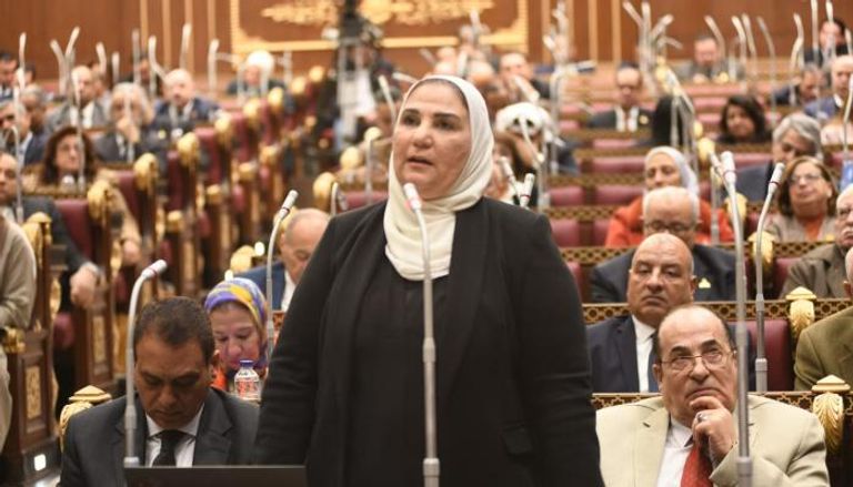 وزيرة التضامن الاجتماعي المصرية نيفين القباج