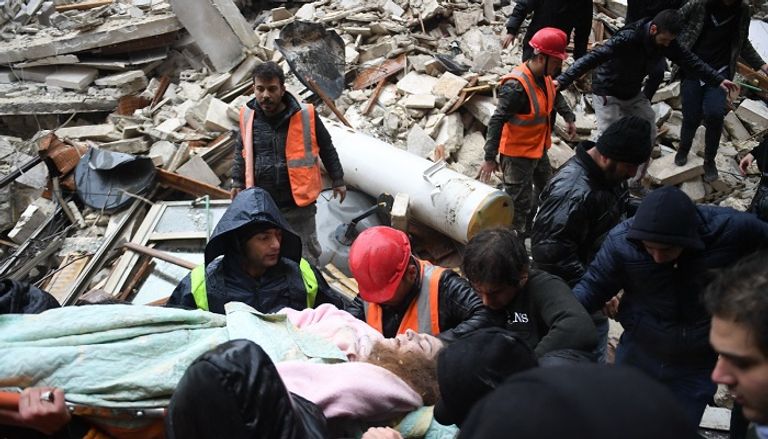 الزلزال خلف دمارا واسعا في سوريا وتركيا