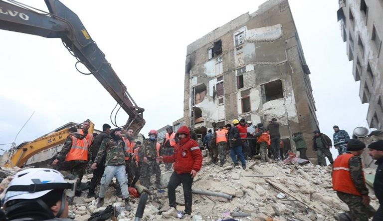 الزلزال بلغت قوته 7.8 درجة