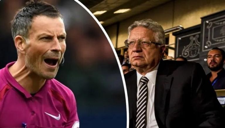 مرتضى منصور ومارك كلاتنبرج الأهلي والزمالك