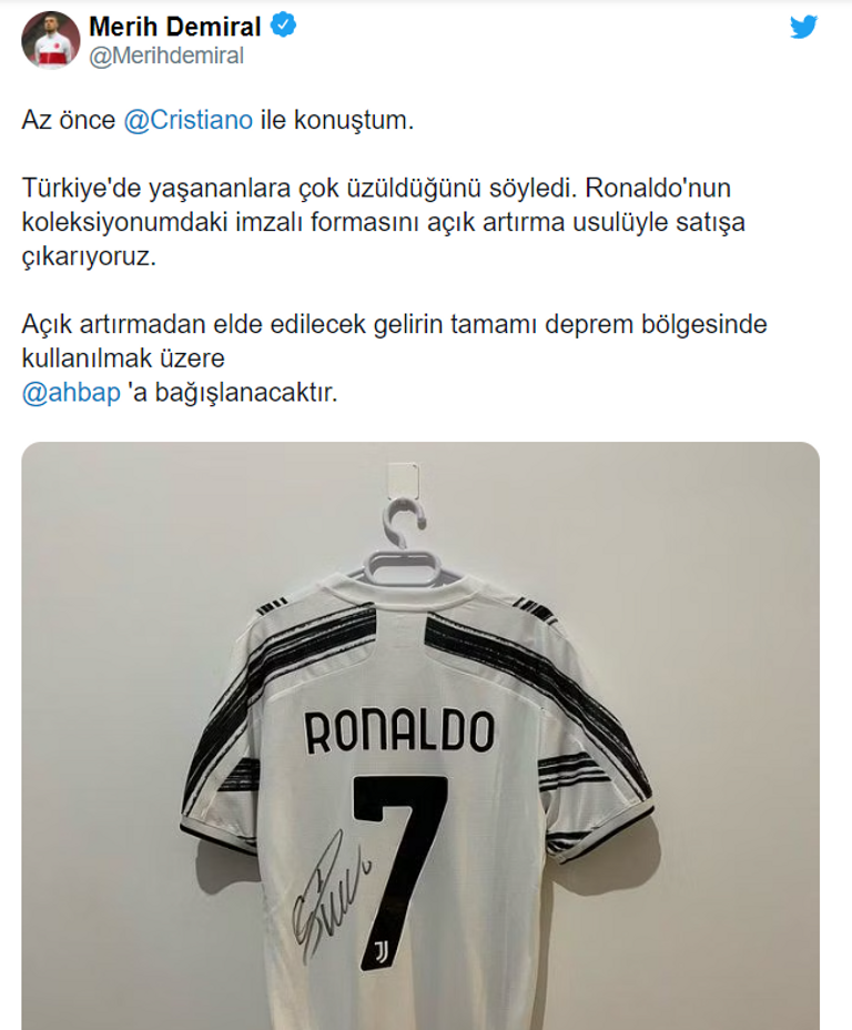 كريستيانو رونالدو وديميرال