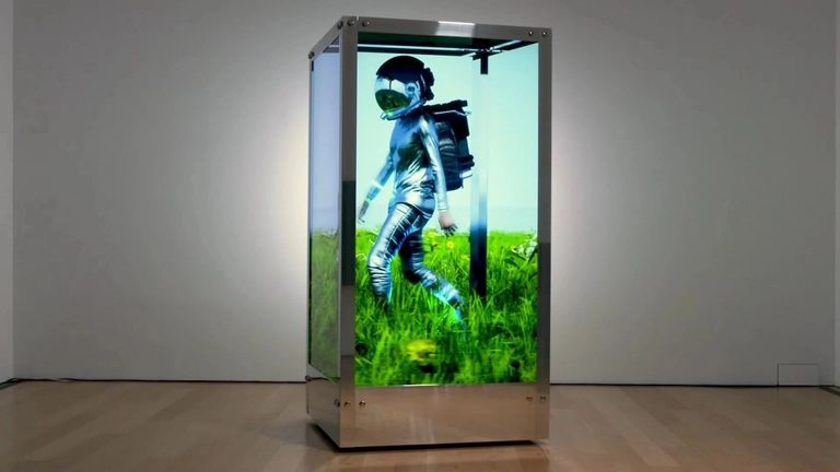 رمز Beeple’s HUMAN ONE رمز CryptoPunk #5822