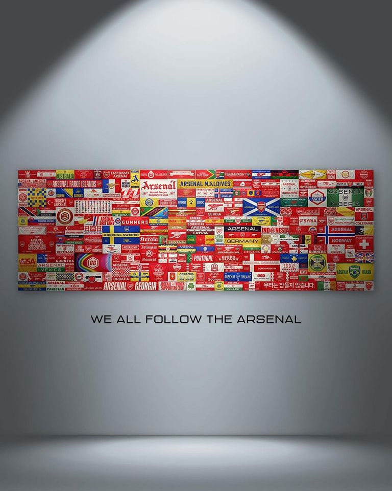 لافتة أرسنال ملعب أرسنال