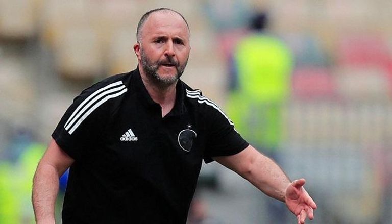 جمال بلماضي مدرب منتخب الجزائر وليد الركراكي مدرب منتخب المغرب