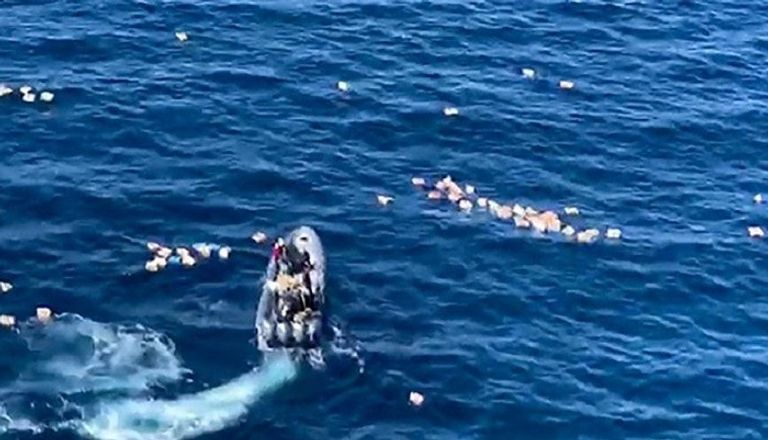 جانب من المخدرات المضبوطة