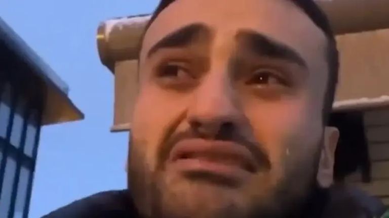 جانب من آثار الزلزال المدمر في تركيا