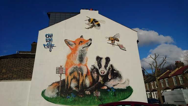 لندن فن الشوارع في لندن