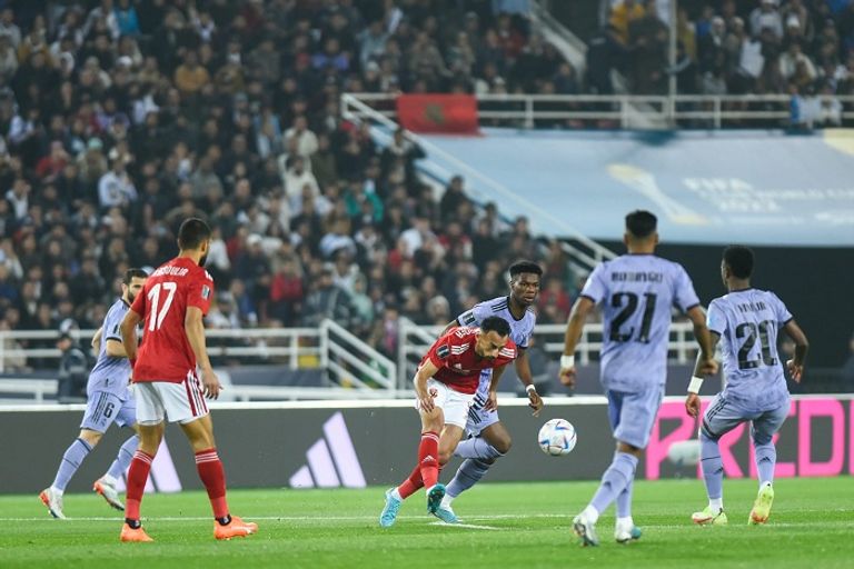 من مباراة الأهلي وريال مدريد في كأس العالم للأندية مارسيل كولر مدرب الأهلي المصري