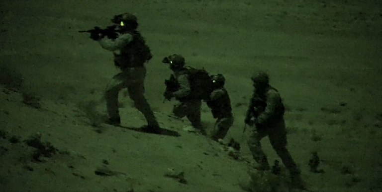 جانب من القوات المشاركة بالتمرين