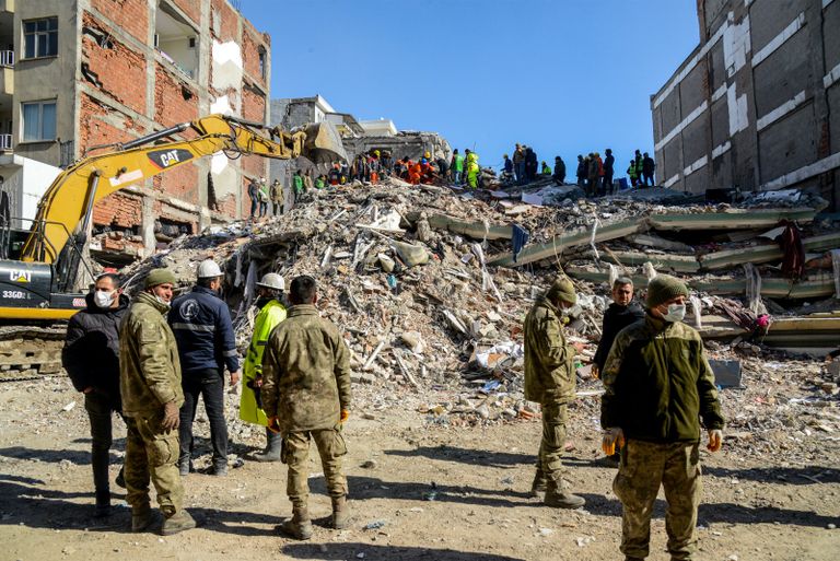 مسجد مدمر في نورداجي بريف غازي عنتاب