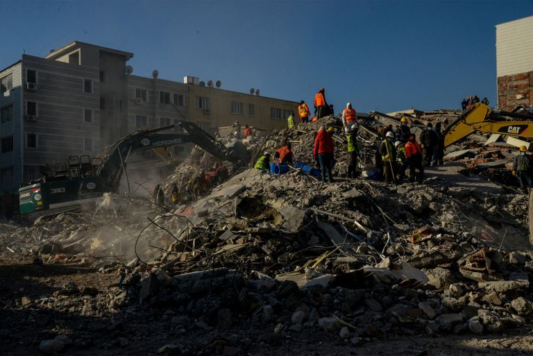 مسجد مدمر في نورداجي بريف غازي عنتاب