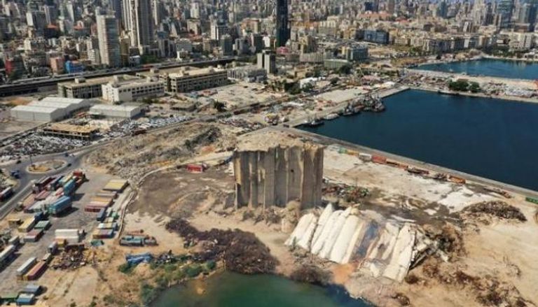 آثار الدمار التي خلفها انفجار مرفأ بيروت قبل 3 سنوات