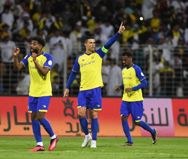 كريستيانو رونالدو لاعب النصر السعودي