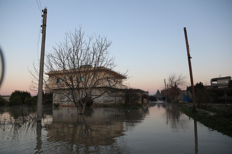 بلدة التلول شمال غرب سوريا