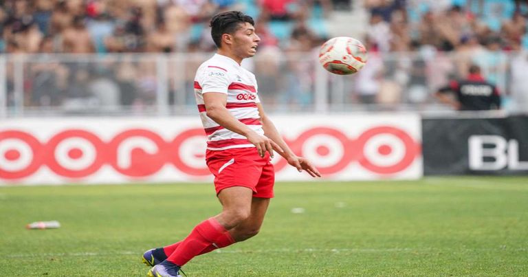 آدم قرب غيث الوهابي لاعب الترجي التونسي