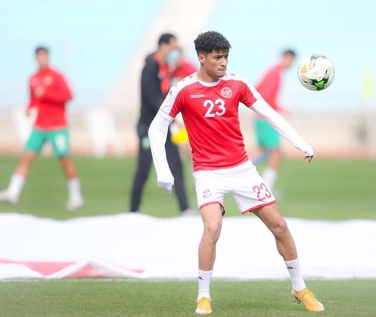 أشرف الحباسي غيث الوهابي لاعب الترجي التونسي