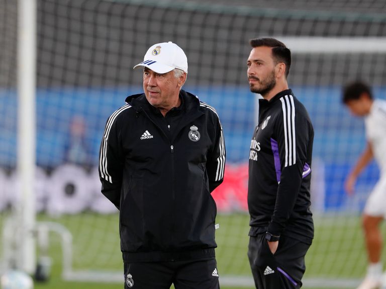 كارلو أنشيلوتي مدرب ريال مدريد