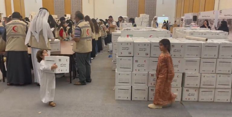 حملة جسور الخير تجسد أسمى صور التضامن والأخوة الإنسانية