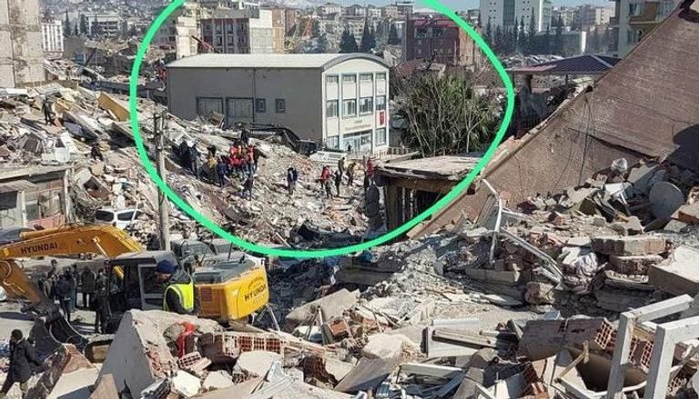 مبنى المهندسين المدنيين في كهرمان مرعش التركية