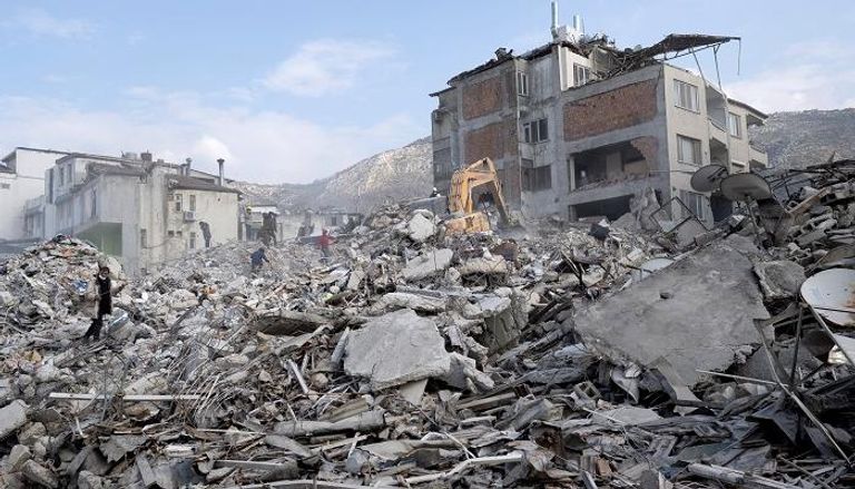 دمار كبير في تركيا جراء زلزال الاثنين الماضي