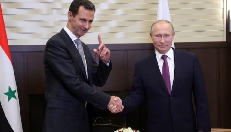 الرئيسان السوري والروسي - أرشيفية