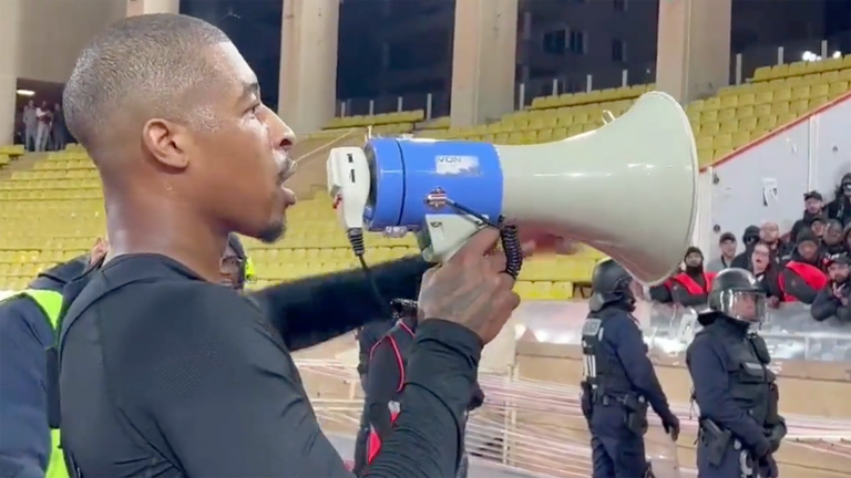 من مباراة باريس وموناكو 