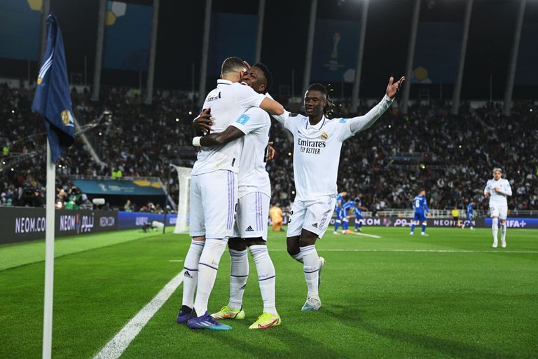 من مباراة ريال مدريد والهلال