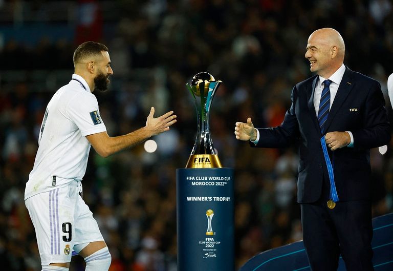 من مباراة ريال مدريد والهلال