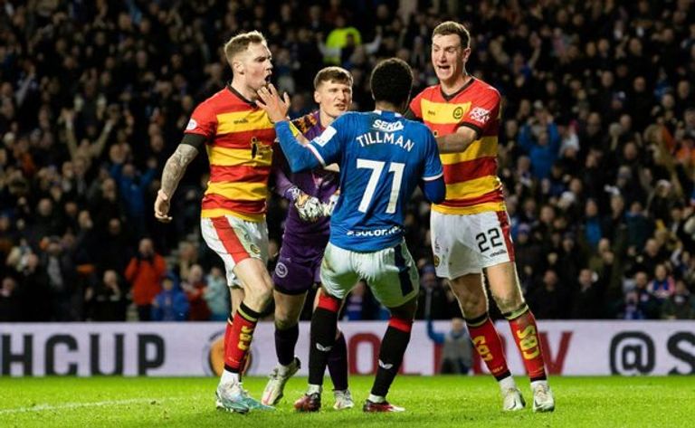 مباراة جلاسكو رينجرز وبارتيك ثيسل في كأس أسكتلندا مباراة جلاسكو رينجرز وبارتيك ثيسل في كأس اسكتلندا