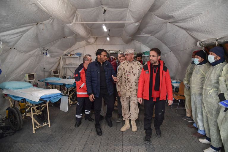 المستشفى الميداني الإماراتي في غازي عنتاب التركية