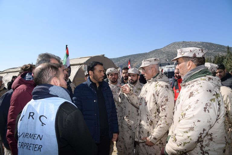 المستشفى الميداني الإماراتي في غازي عنتاب التركية