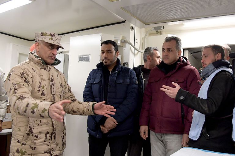 المستشفى الميداني الإماراتي في غازي عنتاب التركية