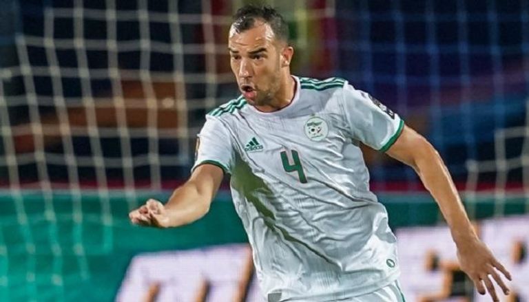 جمال بلعمري لاعب منتخب الجزائر